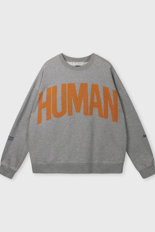 10Days Oversize Pullover grau