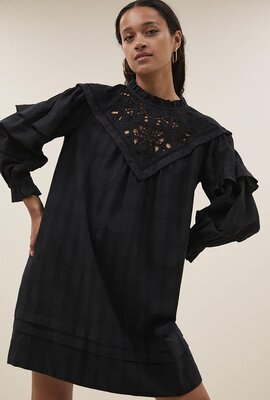 By Bar Schwarzes Bowie-Kleid