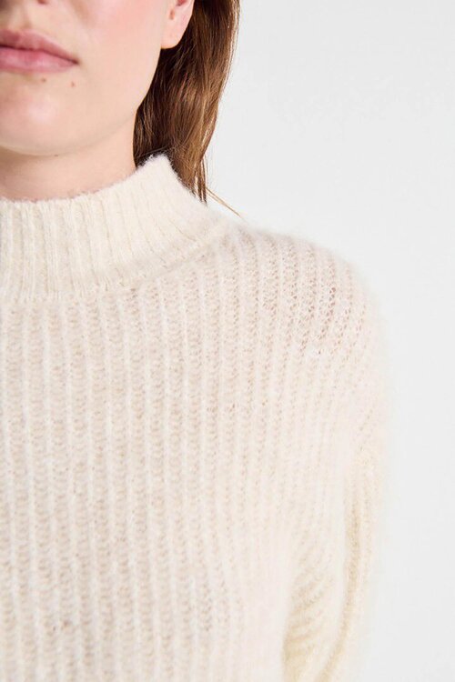 American Vintage Sand Gestrickter Pullover
