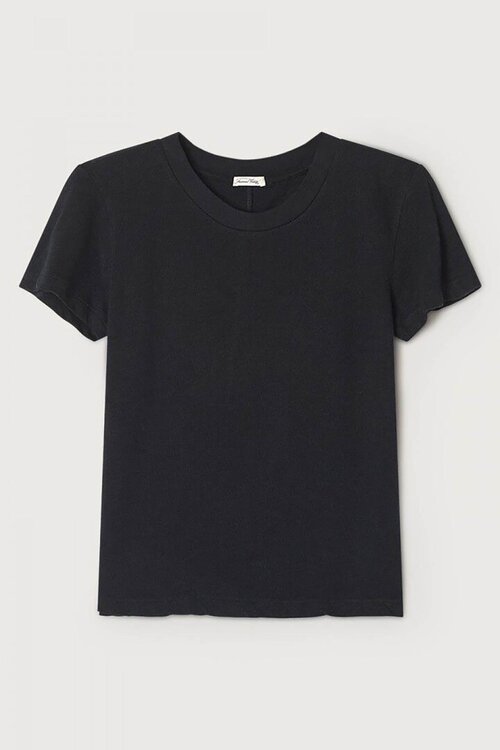 American Vintage Schwarzes T-Shirt