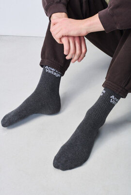 American Vintage Anthrazit Socken