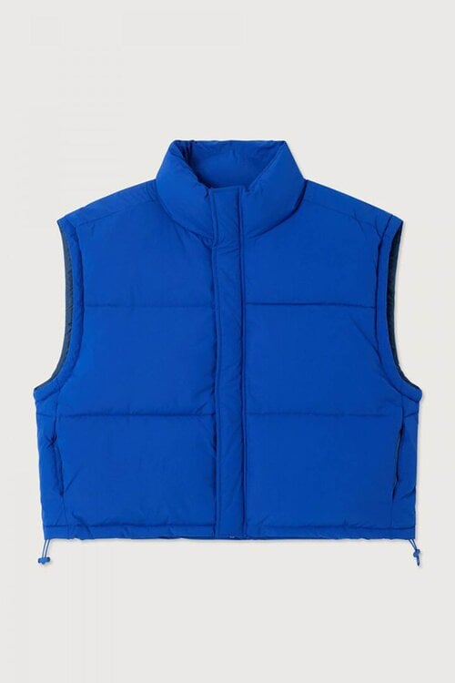 American Vintage Blaue Weste