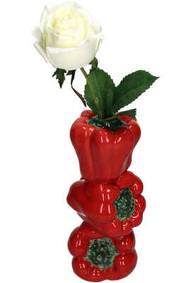 VAND. Lifestyle Rote Vase Paprika