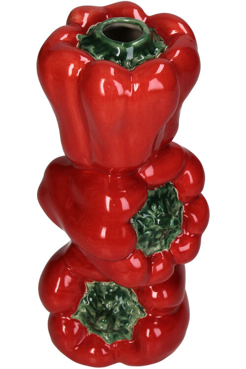VAND. Lifestyle Rote Vase Paprika