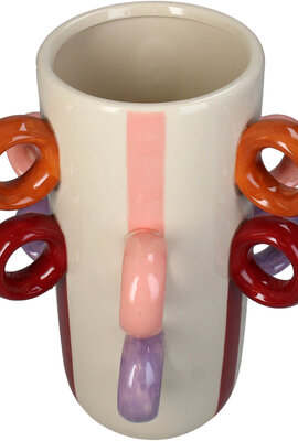 VAND. Lifestyle Verschiedene Farben Vase Loops