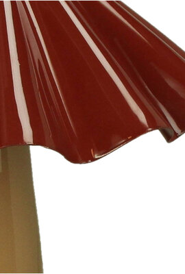 VAND. Lifestyle Rote Tischlampe Metall