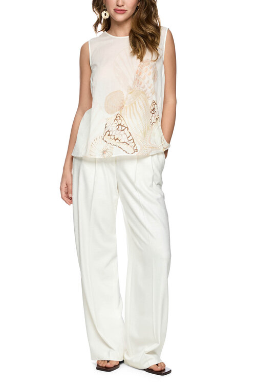 Marc Cain Off White Top