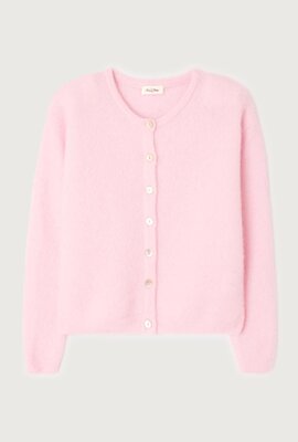 American Vintage Rosa Strickjacke