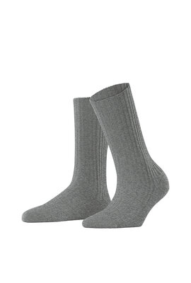 Falke Graue FALKE Cosy Wool Boot Damen