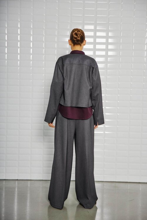 WITHBLACK Dunkelgraue Jacke