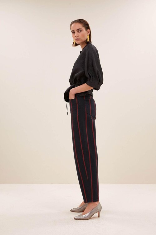By Bar Schwarze Bluse
