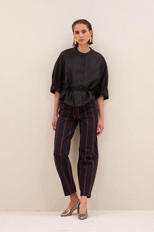 By Bar Schwarze Bluse