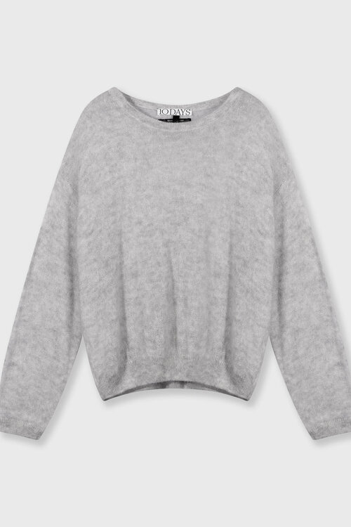 10Days Grauer Nahkampf DER STRICKPULLOVER