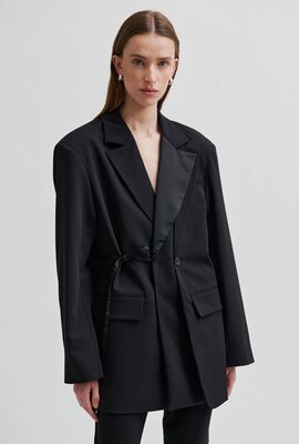 Second Female Schwarzer Drink Blazer