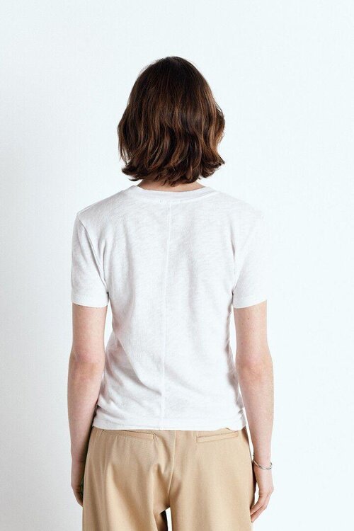 American Vintage Weißes T-Shirt