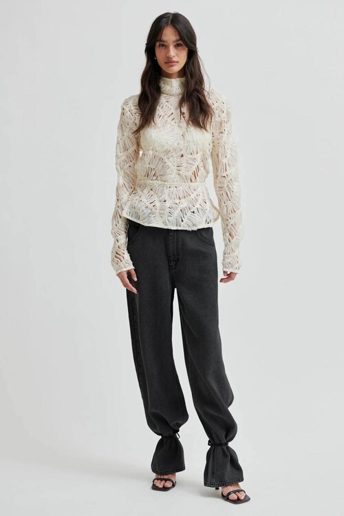 Second Female Schwarze Ervin Denim Jeans
