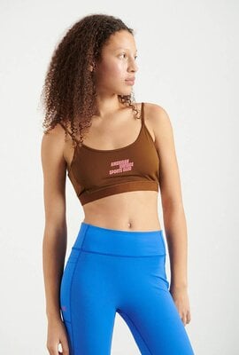American Vintage Braunes Sportoberteil