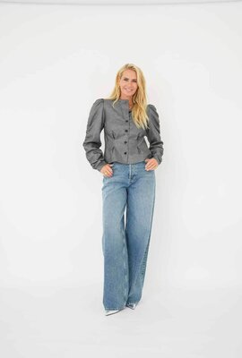EST'SEVEN Dunkelgrauer Blazer Ellemieke X Est'Seven
