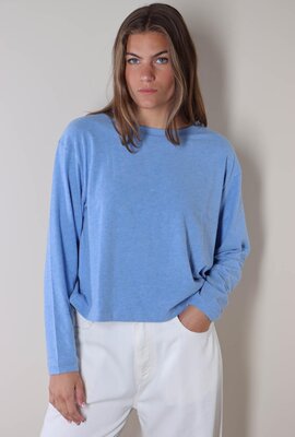 American Vintage Blaues T-Shirt