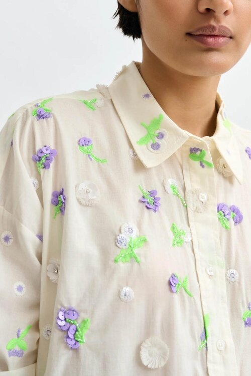 Essentiel Antwerp Off White Bluse