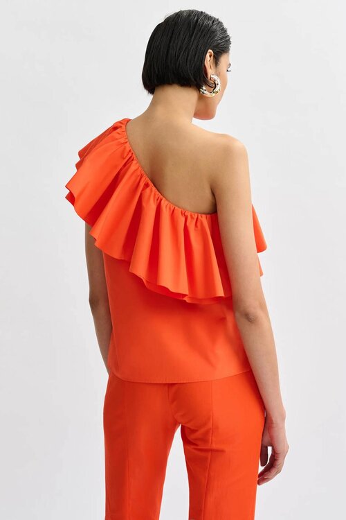 Essentiel Antwerp Orangene Bluse