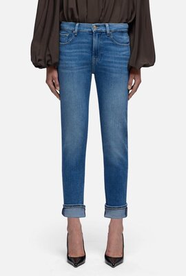 7 For All Mankind Indigo Relaxed Skinny