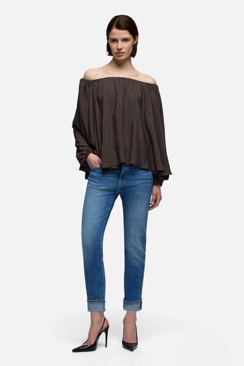 7 For All Mankind Indigo Relaxed Skinny