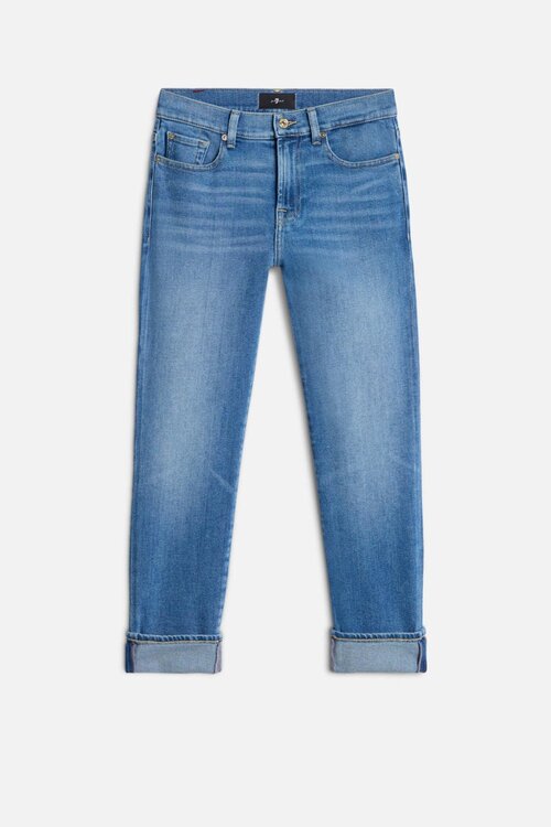 7 For All Mankind Indigo Relaxed Skinny