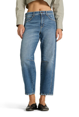 Cambio Blaue Elia Barrel Jeans