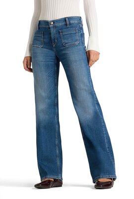 Cambio Indigo Amara Straight Jeans