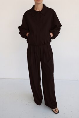 Club L'avenir Bowy Jacke Aubergine