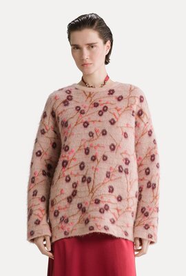 Forte_Forte Hellrosa Pullover
