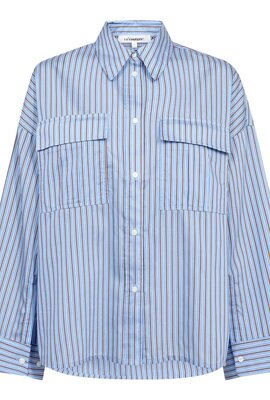 Co'couture Blaue Anica Bluse