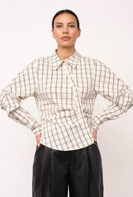 Co'couture Off White BisoAsymmetrische Bluse