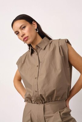 Co'couture Kaki Ophelia Top