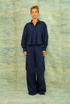 Sea Me Happy Bluse marineblau