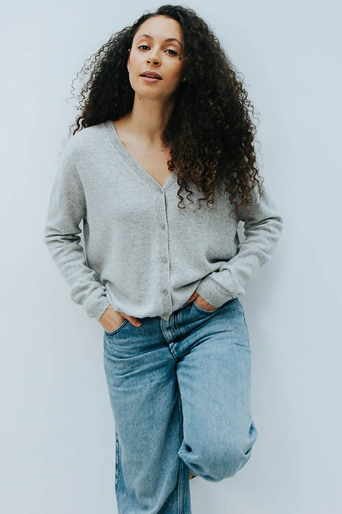L'Ame de Julie Grauer Jane Kaschmir-Cardigan