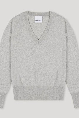 L'Ame de Julie Grauer Jazz V-Ausschnitt Kaschmirpullover