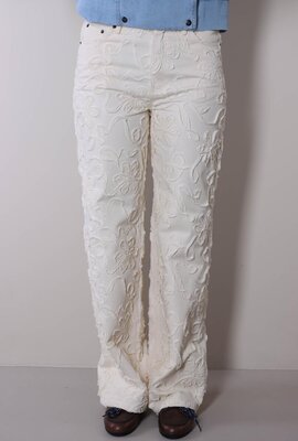Co'couture Off White Elton Flower Hose
