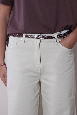 Co'couture Off White Gürtel