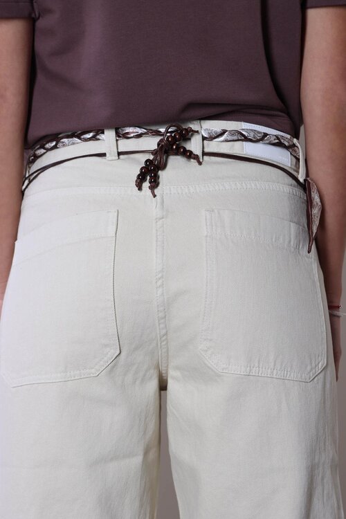 Co'couture Off White Gürtel