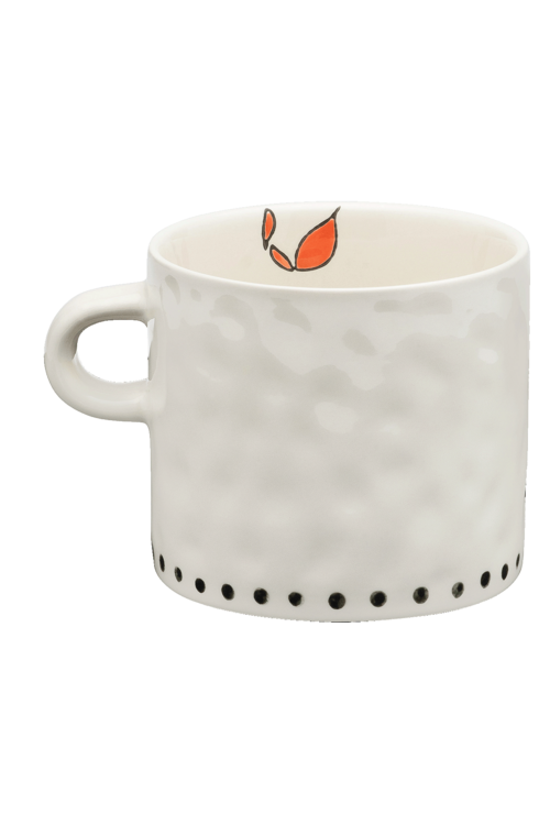 Anna & Nina Weiße Zodiac Krebs Teetasse
