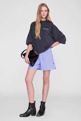 Anine Bing Miles Pullover Gewaschen Schwarz
