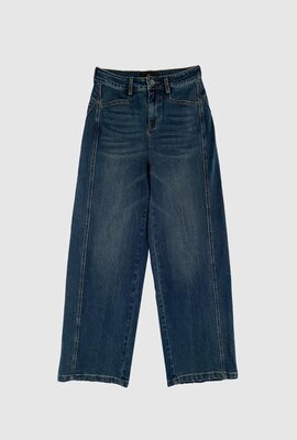 WITHBLACK Blaue WBLSHIRLEY HW WIDE JEANS