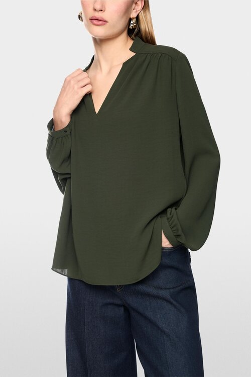 Marc Cain Bluse dunkelgrün