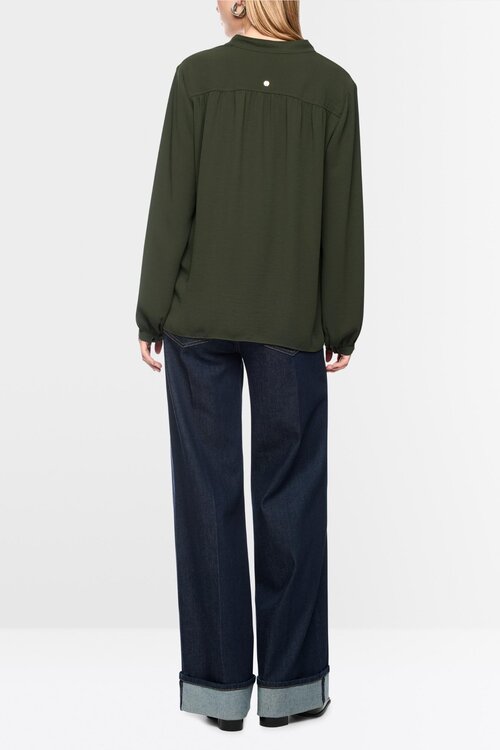 Marc Cain Bluse dunkelgrün