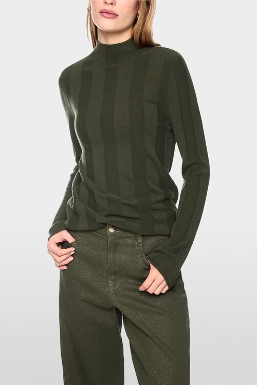 Marc Cain Pullover dunkelgrün