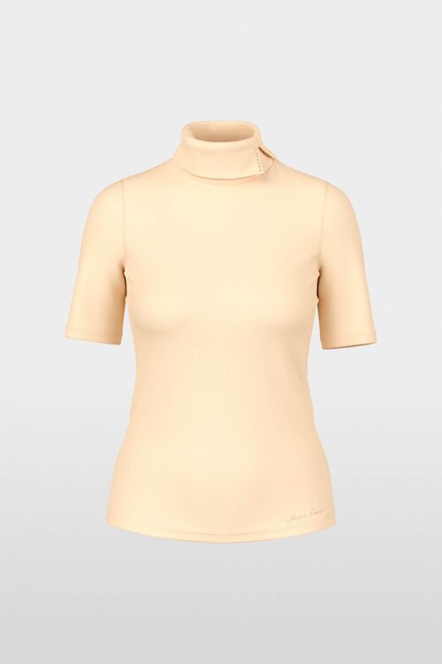Marc Cain Stretchhemd Baumwolle Creme