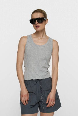 10Days Soft Rib Tanktop Grau