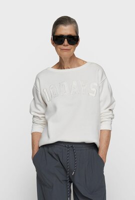 10Days petit Statement Pullover Ecru